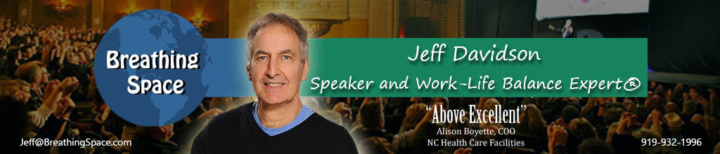 Jeff Davidson: Speaker and Work-Life Balance Expert